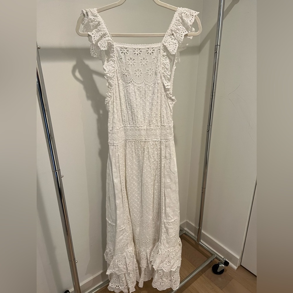 Embroidered floral dress